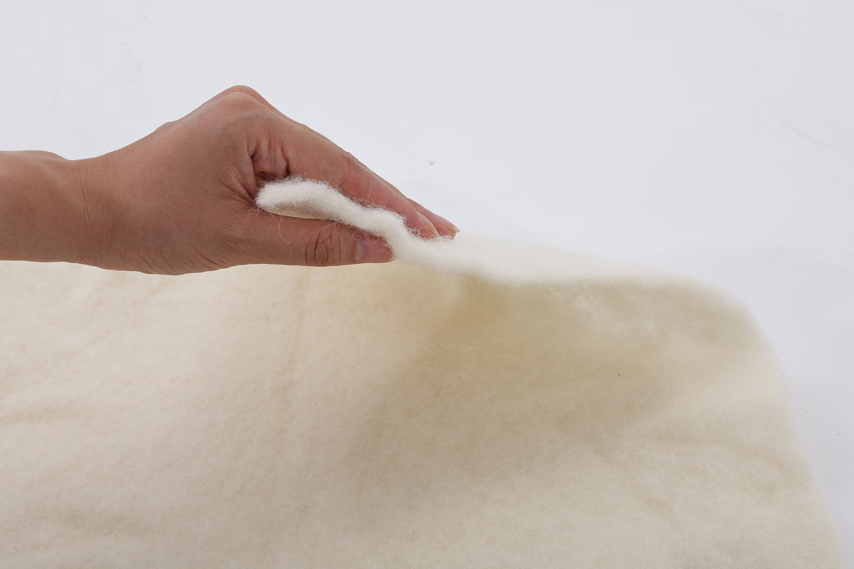 Wool, Cotton &  Soy Fiber