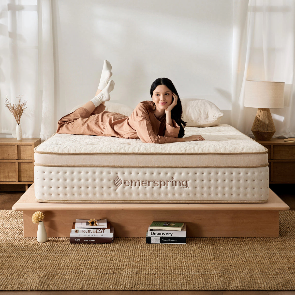Emerspring Canora 12" Hybrid Mattress
