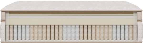 Emerspring Canora 14" Hybrid Mattress exploded view