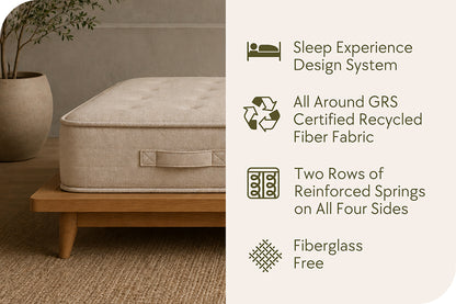 Emerspring Canora 12" Hybrid Mattress