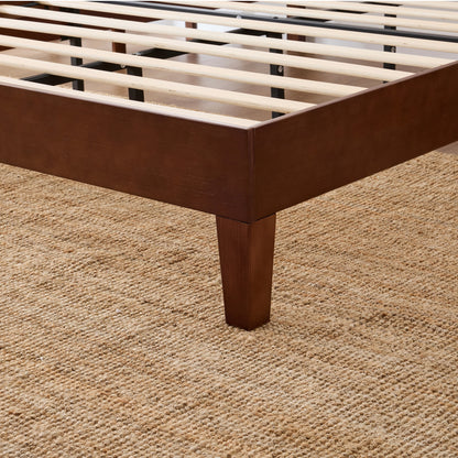 Bamboo Upholstered Bed Frame